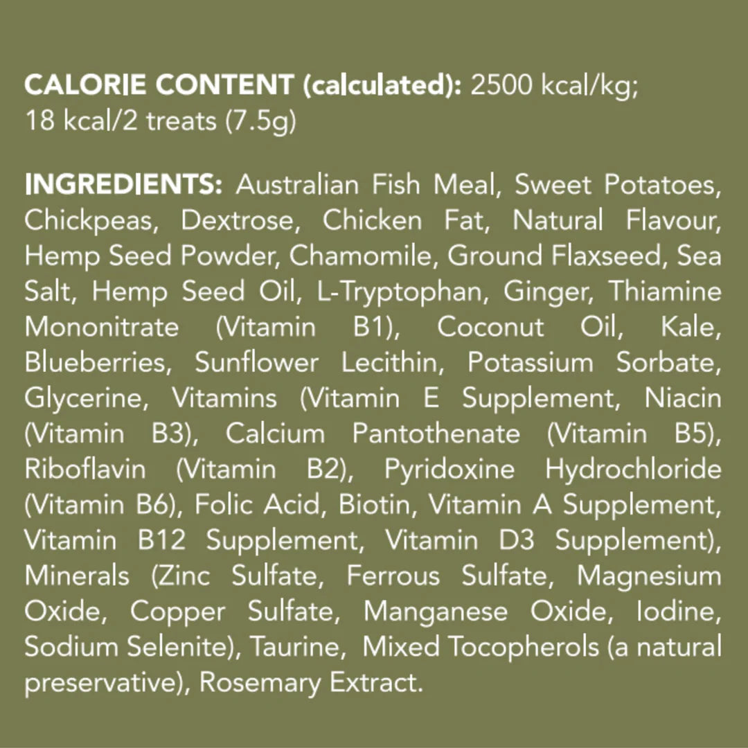 Hemp Clinicals™ Calming Dog Treats 🐾 – 225g Natural Anxiety Relief Chews for Dogs