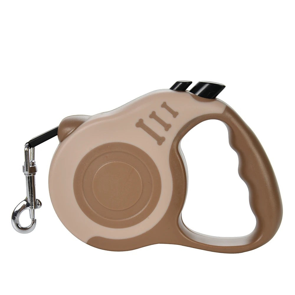 3M 5M Dog Leash for Small Dogs Cat Automatic Retractable Durable Nylon Lead Puppy Outdoor Travel Walking Hiking Traction Rope